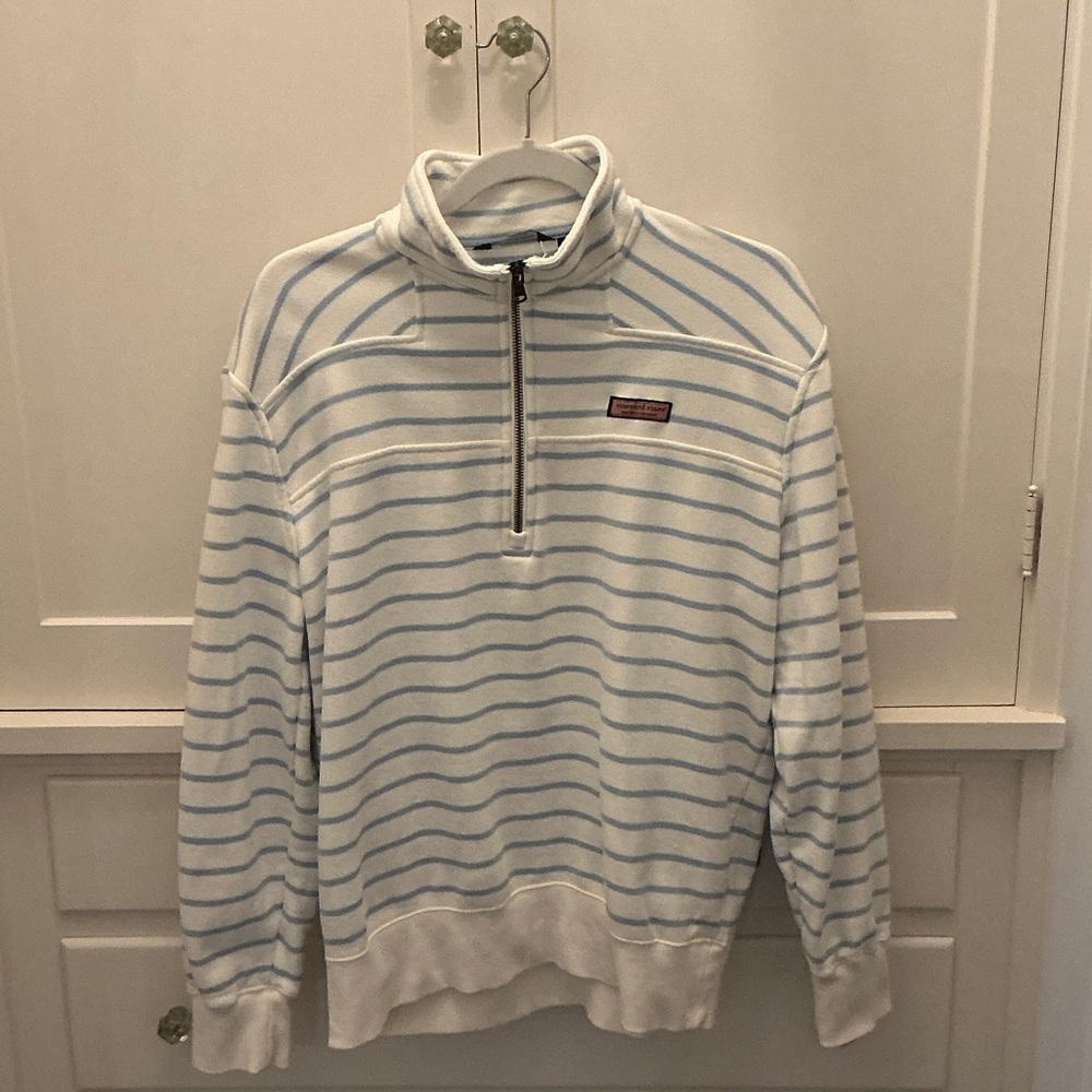 Vineyard Vines Women’s Quarter Zip Terry Shep Shirt